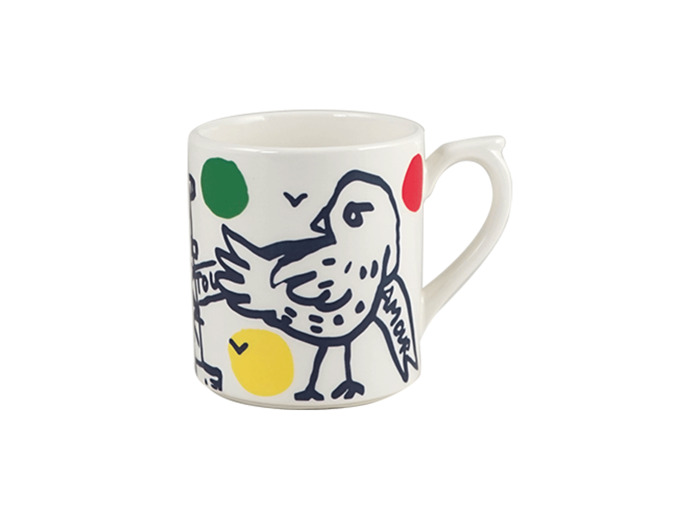 MUG TOUR EIFFEL  - L'ARCHIPEL SENTIMENTAL - Jean-Charles de Castelbajac - GIEN -