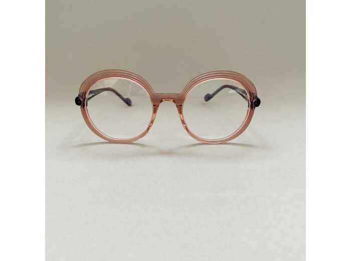 Lunettes de vue Karen de la Marque Caroline Abram Coloris Rose / Violet