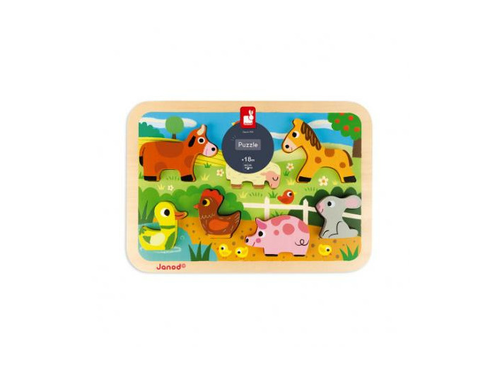 Chunky puzzle Ferme - JM