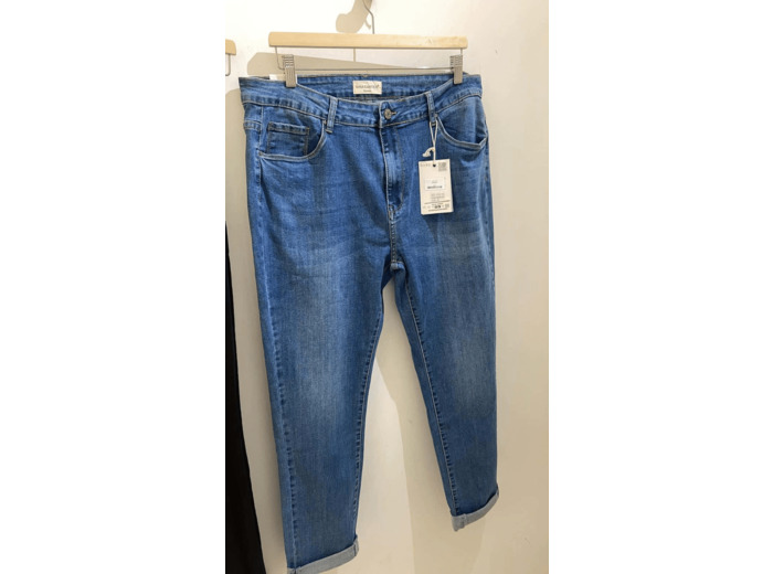 Jean slim grande taille Nina Carter BLEU