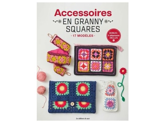 Accessoires en granny squares: 17 modèles
