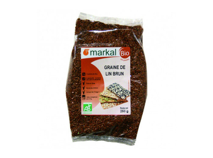 graines de lin brun Bio Markal