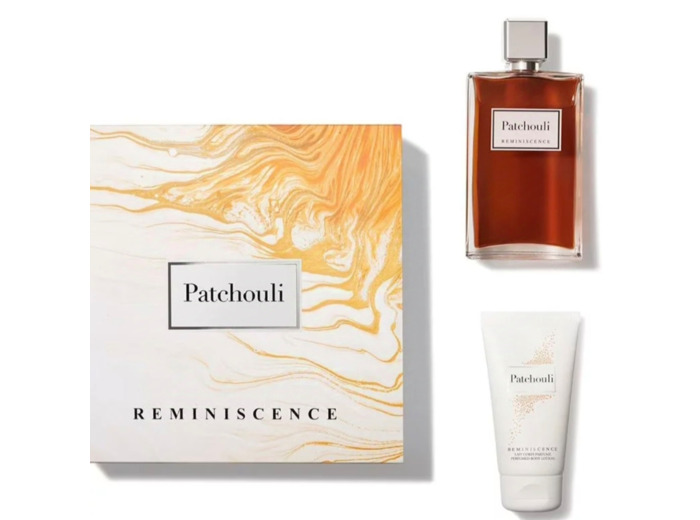 Coffret Patchouli + lait corps parfumé - Réminiscence - 100ml