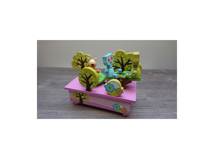 Boite à musique chouettes - Zen Deco