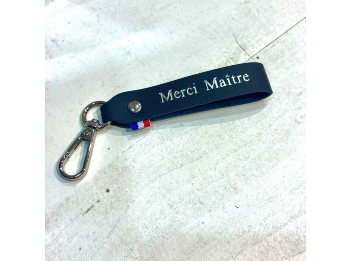 PORTE CLES MERCI MAITRE'