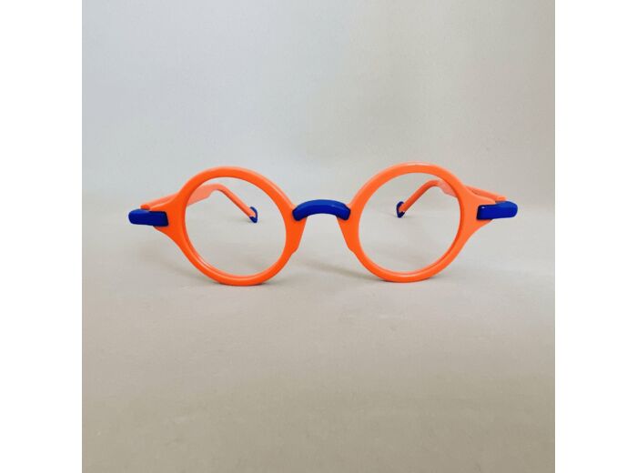 Lunettes de Vue Mixte Pierre Eyewear Modèle Hilo Coloris Orange Bleu Marine