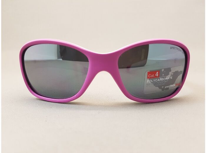 Lunettes de Soleil Enfant Solan De la Marque JULBO Coloris Fuchsia / Gris