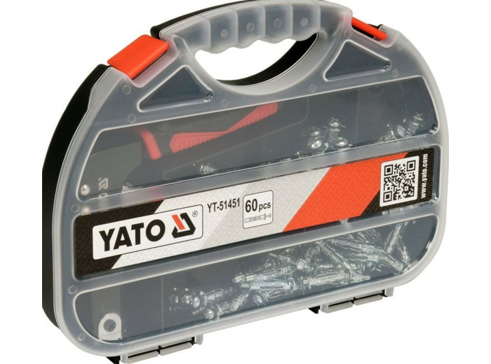 Coffret pince Molly et 50 chevilles - YT-51451