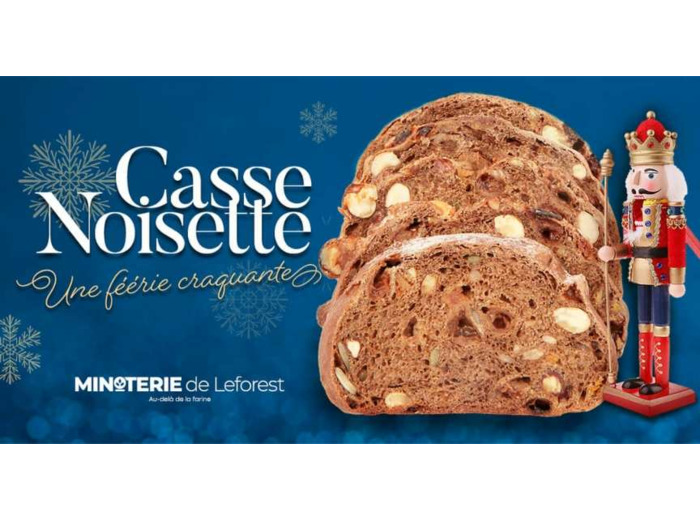 Pain "Le CASSE NOISETTE" 310g - Boulangerie pâtisserie La Craquan'tine à Marly