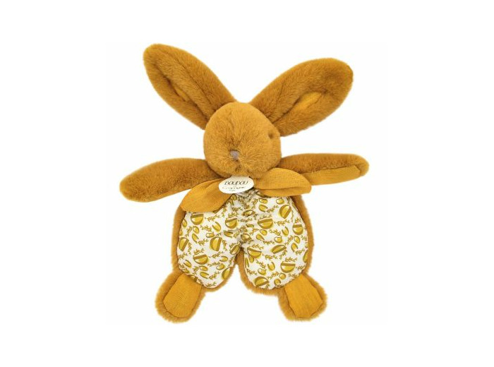 Peluche Lapin Doudou Pantin ocre (18 cm)
