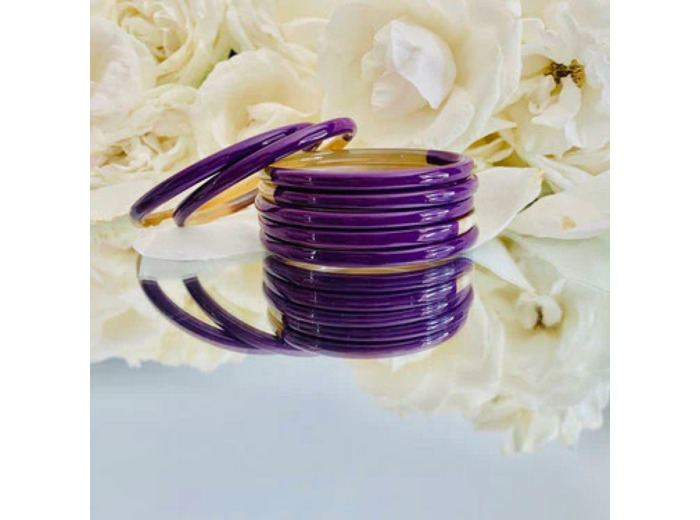 JONC EN CORNE VIOLET - ATELIER 1811