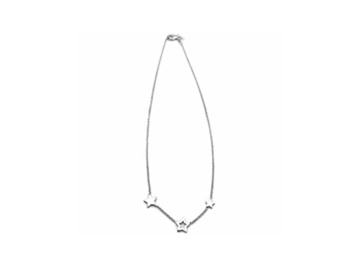 Collier Argent Enfant Etoiles