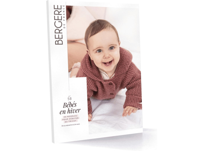 Modèles tricots : Bébés en hiver, 30 modèles pour débuter au tricot