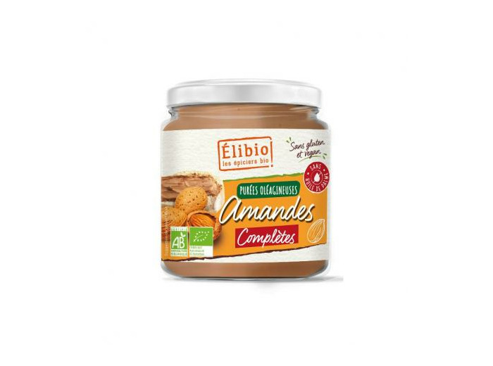 Purée amandes complètes  Elibio 0.250 kg - Abcbio Marly