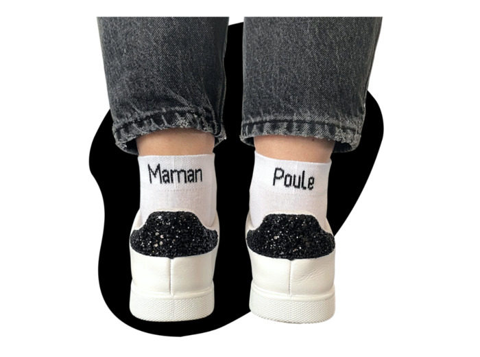 Chaussettes dépareillées Klak - Maman Poule - Jolie Môme