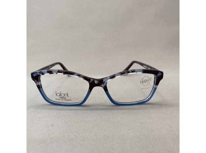 Lunettes de Vue Femme Océane de la Marque Lafont Coloris Marron / Bleu