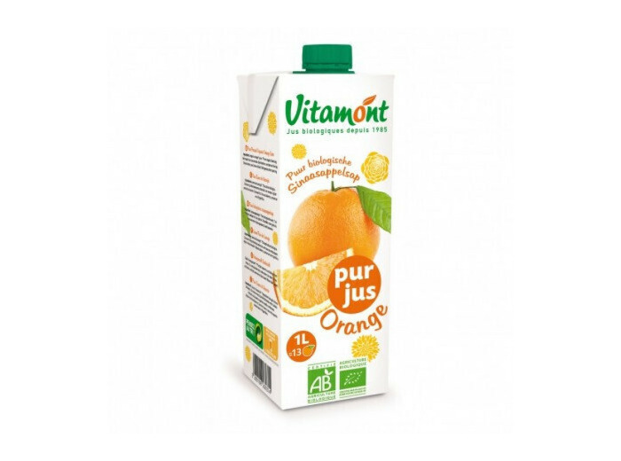 Jus d'orange BIO Tetra Pak 1L