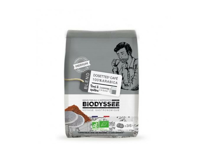 Dosettes 100% arabica medium compatibles senseo x36 - Abc bio
