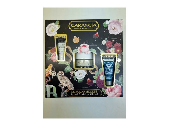 Coffret Garancia LE JARDIN SECRET Rituel Anti-Âge Global