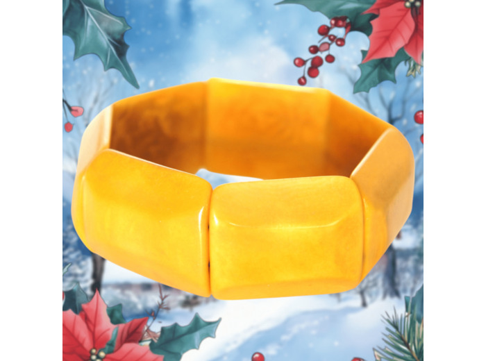 Bracelet Géovana Jaune