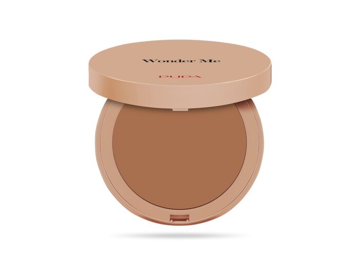 Wonder Me Bronzer Poudre visage bronzant perfection instantanée 001 Light Pupa-Algue Marine.