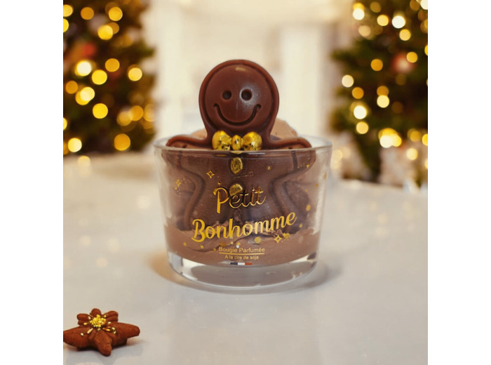 Bougie Parfumée Petit Bonhomme - Pain d'épice