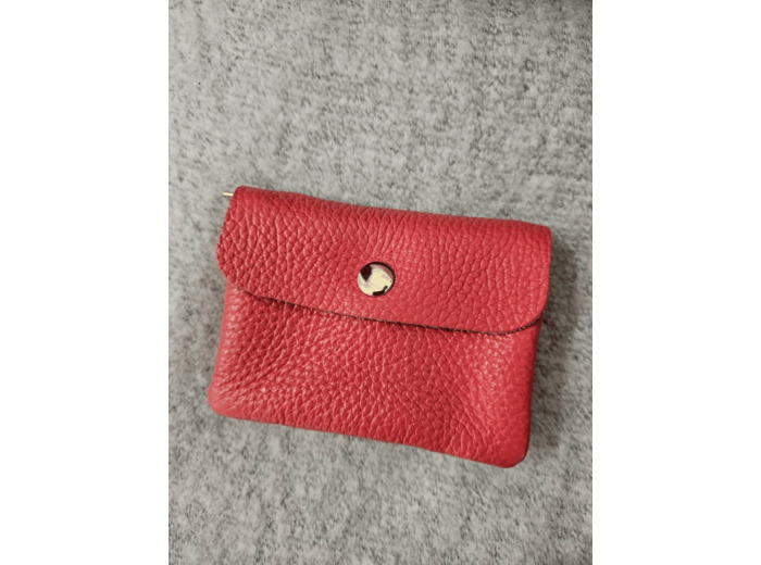 Petit porte monnaie en cuir