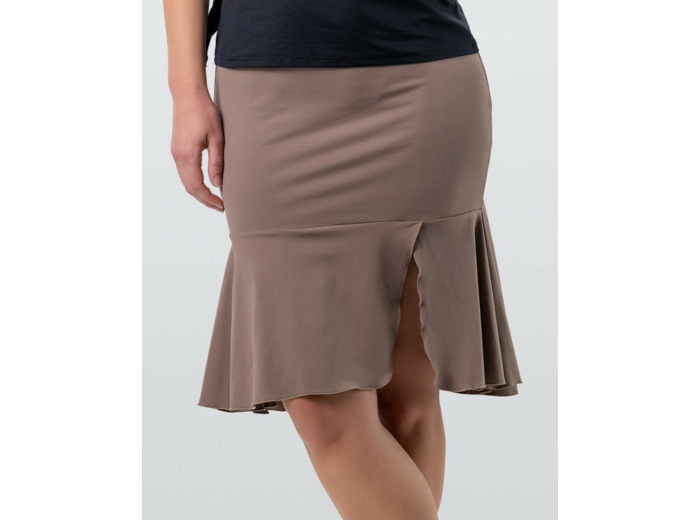 Viva - Jupe à volant de danse taupe - Werner Kern