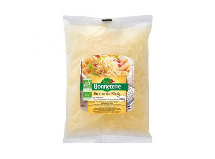 Emmental râpé 100g - ABC Bio