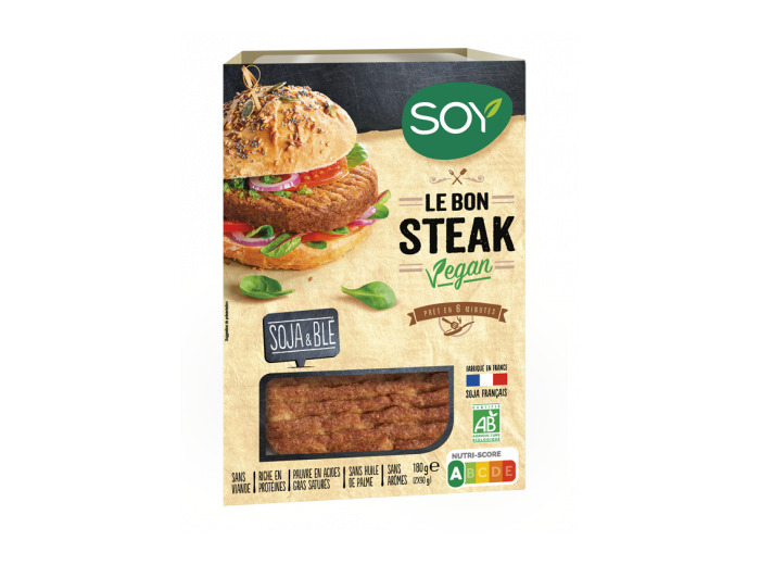 Steak vegan 2x90g - Abc Bio