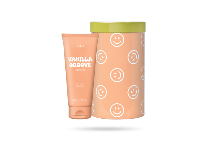 Lait corps Vanilla Groove Happy Box Pupa-Algue Marine.