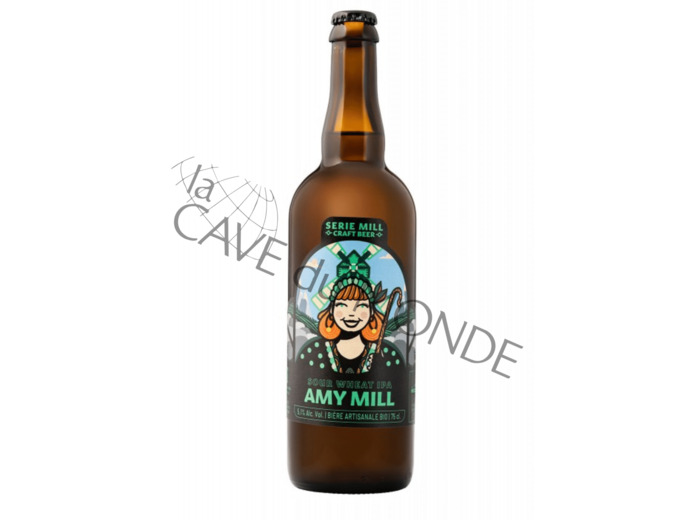 Bière Amy Mill Sour Wheat IPA Blonde 5,1% 33cl