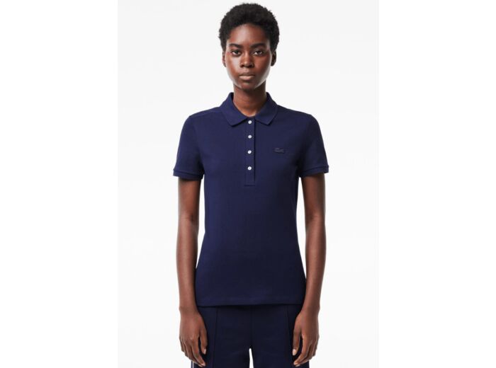 Polo femme Lacoste marine