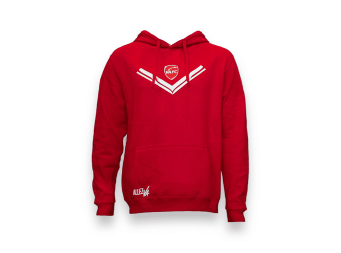 HOODIE CAPUCHE ROUGE VAFC