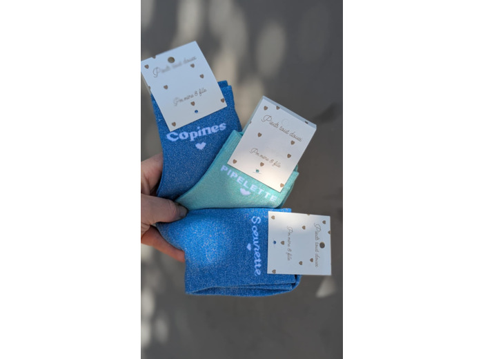 Chaussettes à paillettes