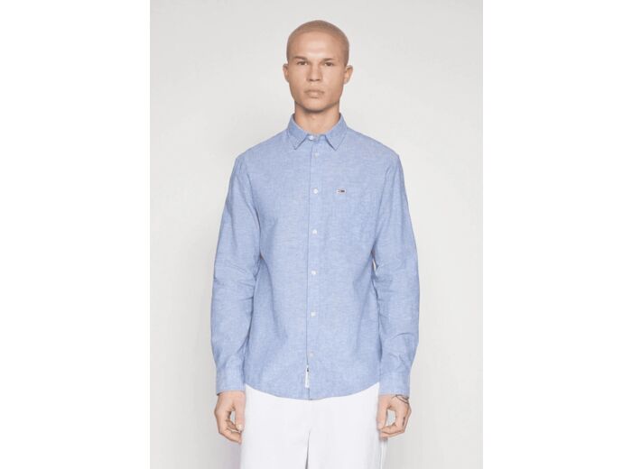 Chemise Tommy Jeans bleue