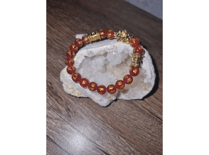 Bracelet feng shui en pierres naturelles