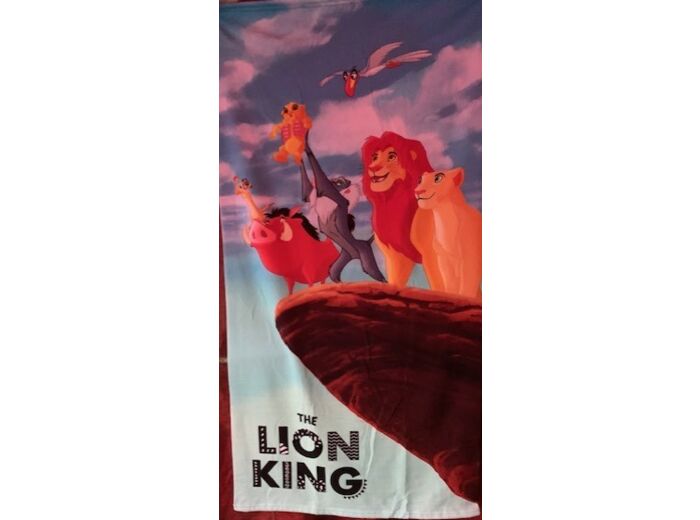 SERVIETTE DE PLAGE LE ROI LION