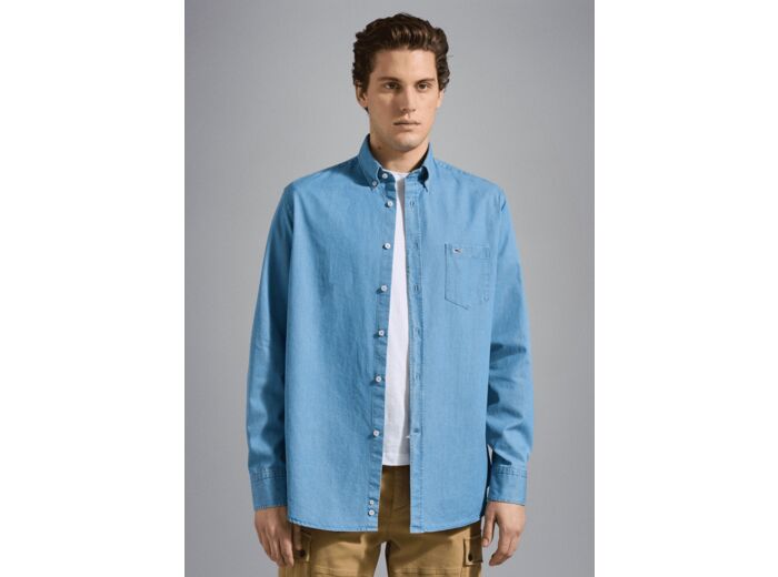 Chemise Paul & Shark bleue