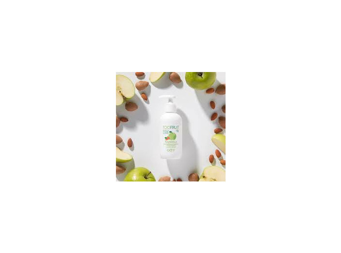TOOFRUIT Kapidoux pomme - amande shampoing légèreté dermo-apaisant pour enfant,sans silicones, pomme amande - Algue Marine.