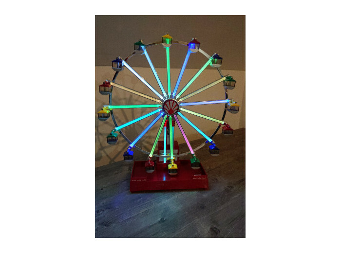 Grande roue lumineuse - Zen Deco