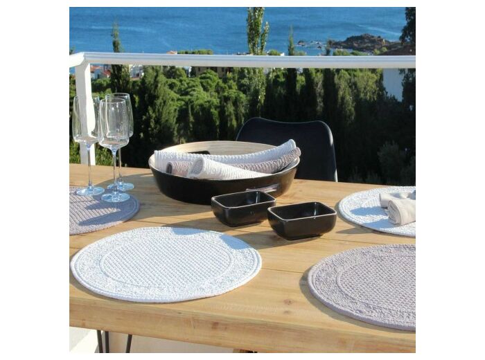 Set de table tissu Blanc