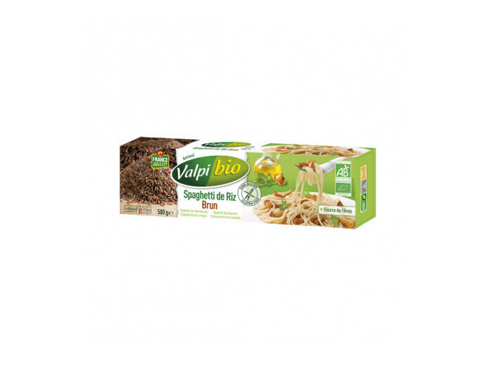 Pâtes spaghetti riz brun Bio Sans gluten Valpibio - Abc Bio