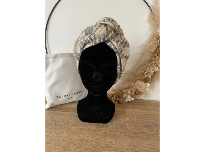 Turban Jacquard Ecru