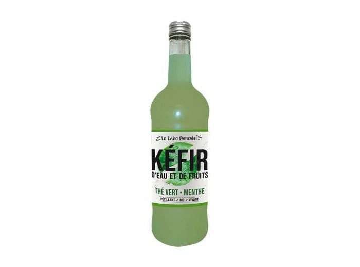 Kéfir de fruits thé vert menthe bio 75cl - Abc Bio