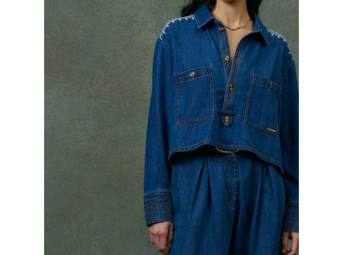 BLOUSE ILAYANA STONE - LOUISE MISHA