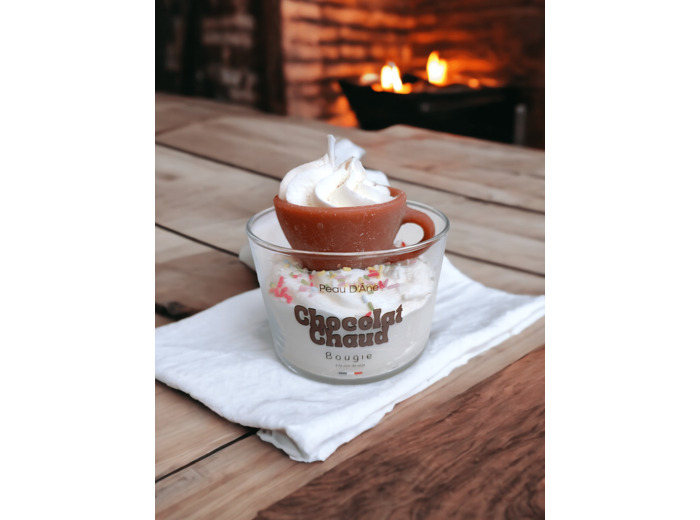 Bougie Verrine Chocolat chaud