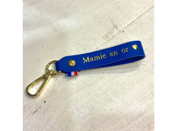 PORTE CLES MAMIE EN OR