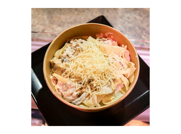 Tagliatelle carbonara - Boucherie Chez Christophe