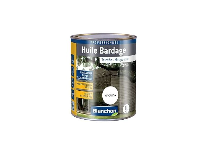 Blanchon huile bardage gris naturel